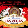 Las Vegas Weekend, September 23 - 25