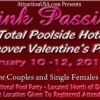 Pink Passion Valentine's Total Poolside Hotel Takeover Weekend