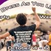 Dress As You Like, October 4 - 6