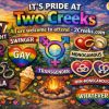 Pride at 2Creeks!! Weekend, Friday to Sunday, June 5 – 7, 2026