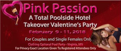 Pink Passion Total Poolside Hotel Takeover Weekend