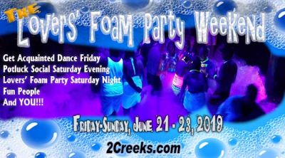 Lovers' Foam Party, June 21 - 23