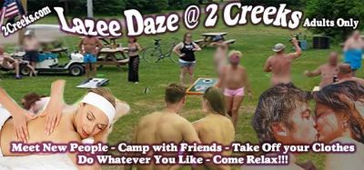 Lazee Daze Weekend at Two Creeks, Friday to Sunday, August 6 – 8, 2021