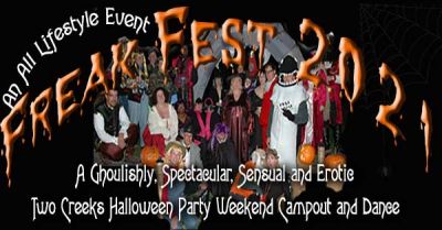 Freak Fest Halloween Party, Friday to Sunday, October 15 - 17, 2021