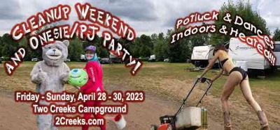 Free Cleanup Weekend, Friday to Sunday, April 28 – April 30, 2023