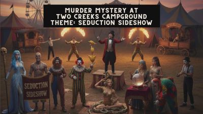 Memorial Weekend Campout, A Murder Mystery Event. Friday to Monday, May 22 – 25, 2026