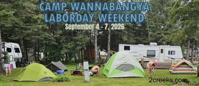 Labor Day “Camp at Camp” Weekend Celebration, Friday to Monday, September 4 – 7, 2026