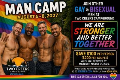 Man Camp, August 5 - 8, 2027